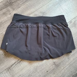Lululemon Skort Black Sz 8